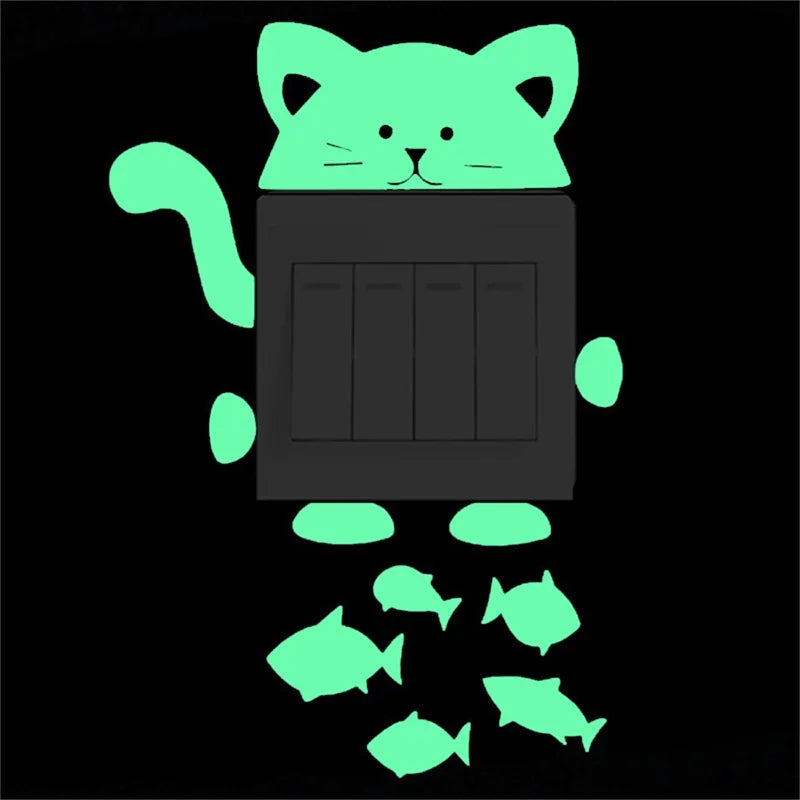 Autocollant Mural Interrupteur Phosphorescent