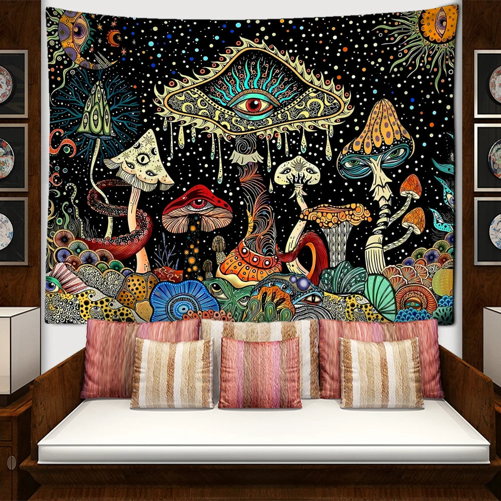 Tenture Murale Hippie