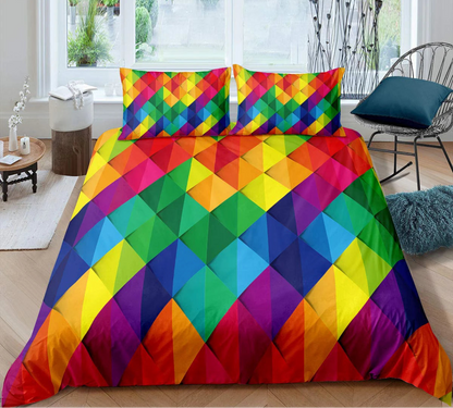 Parure Housse de Couette à Motif