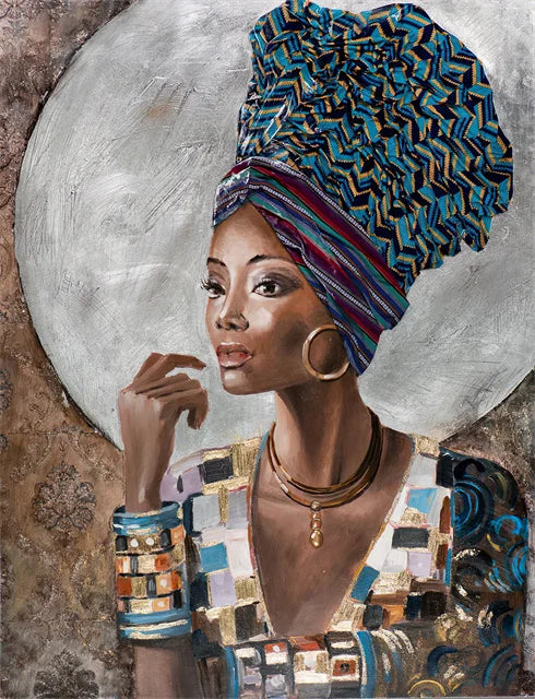 Tableau Moderne Art Africain