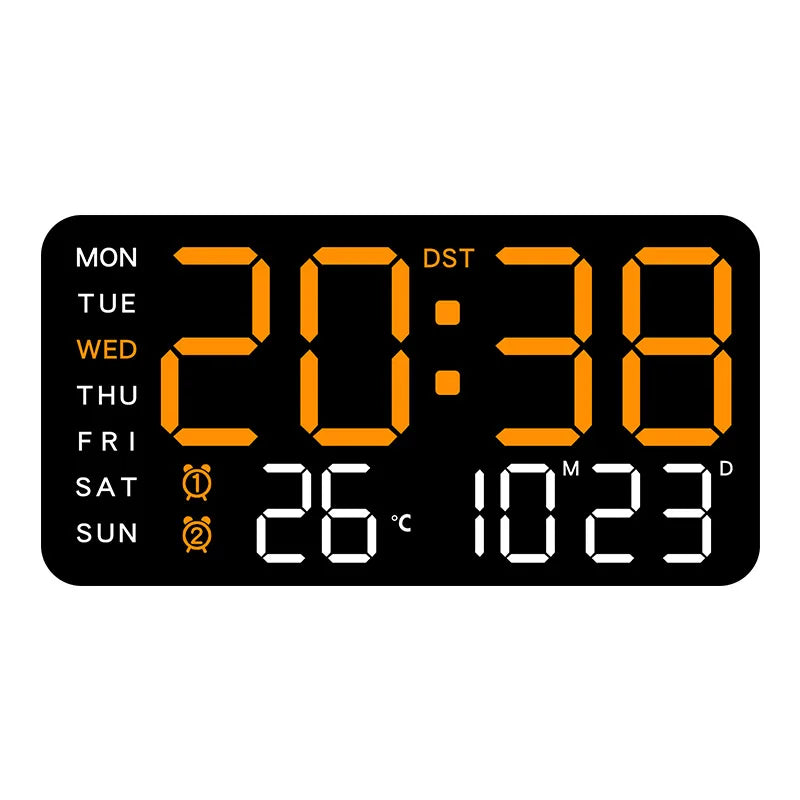 Horloge Murale numérique LED