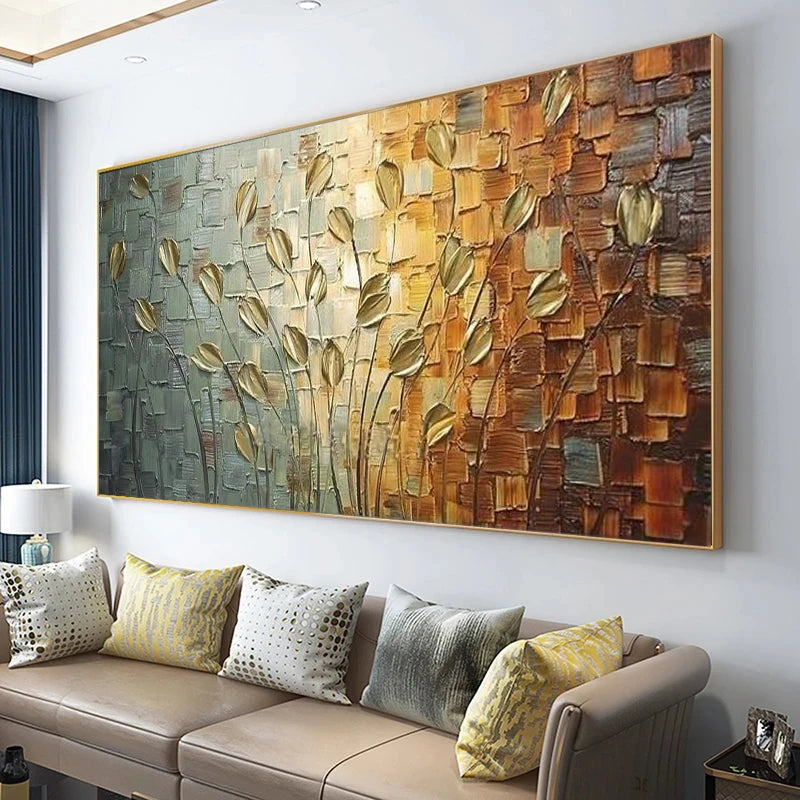 Tableau Moderne Art Fleur