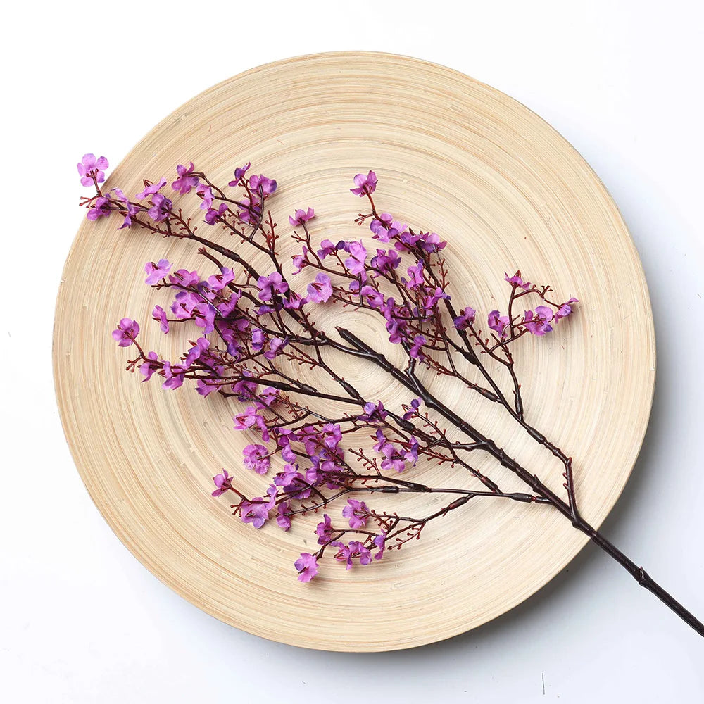 Fleur Artificielle Gypsophile en Soie