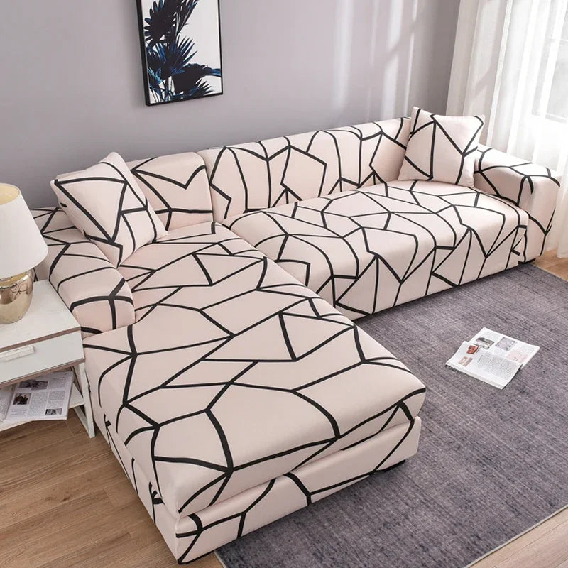Housse pour Canapé d'Angle Extensible