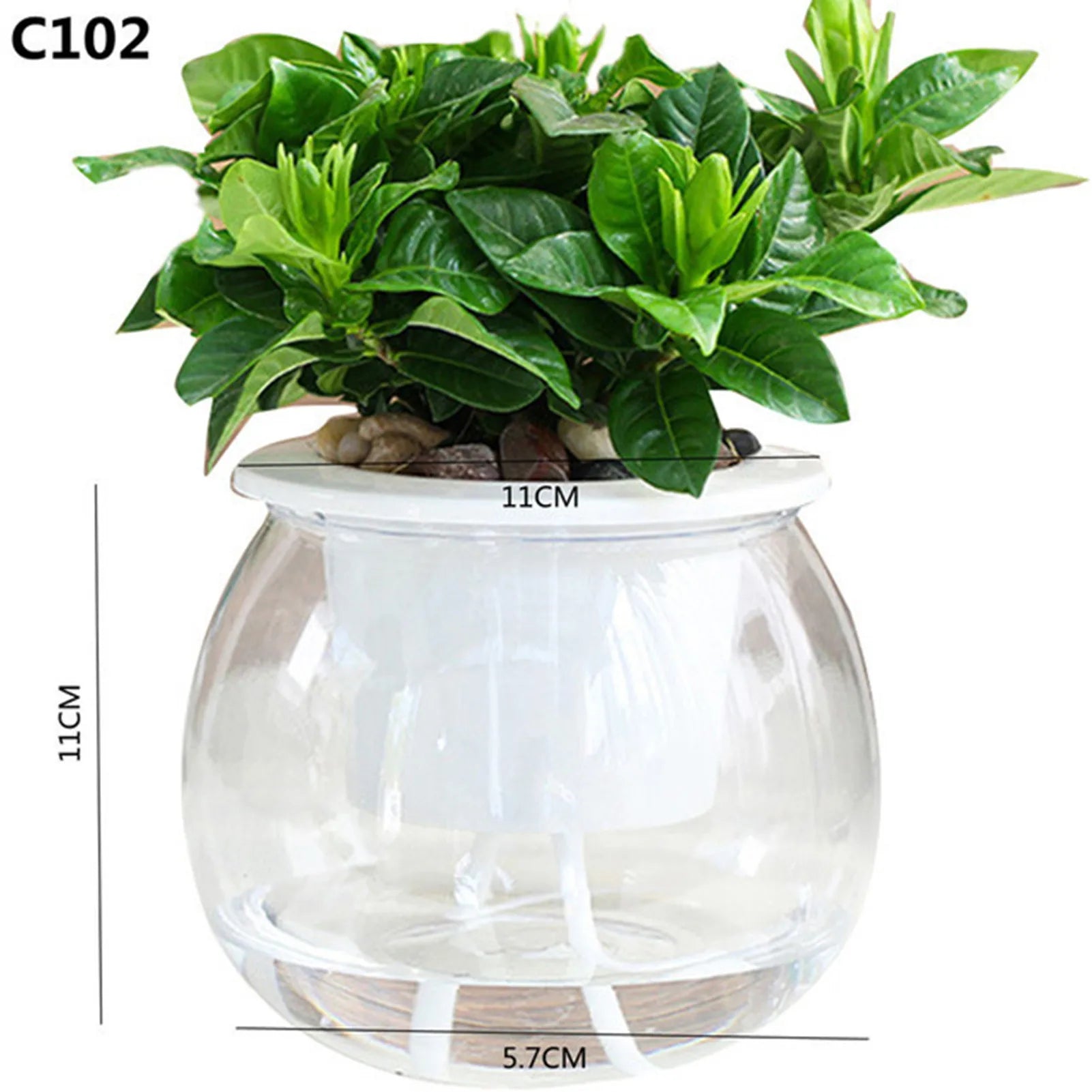 Pot de Fleurs en Plastique