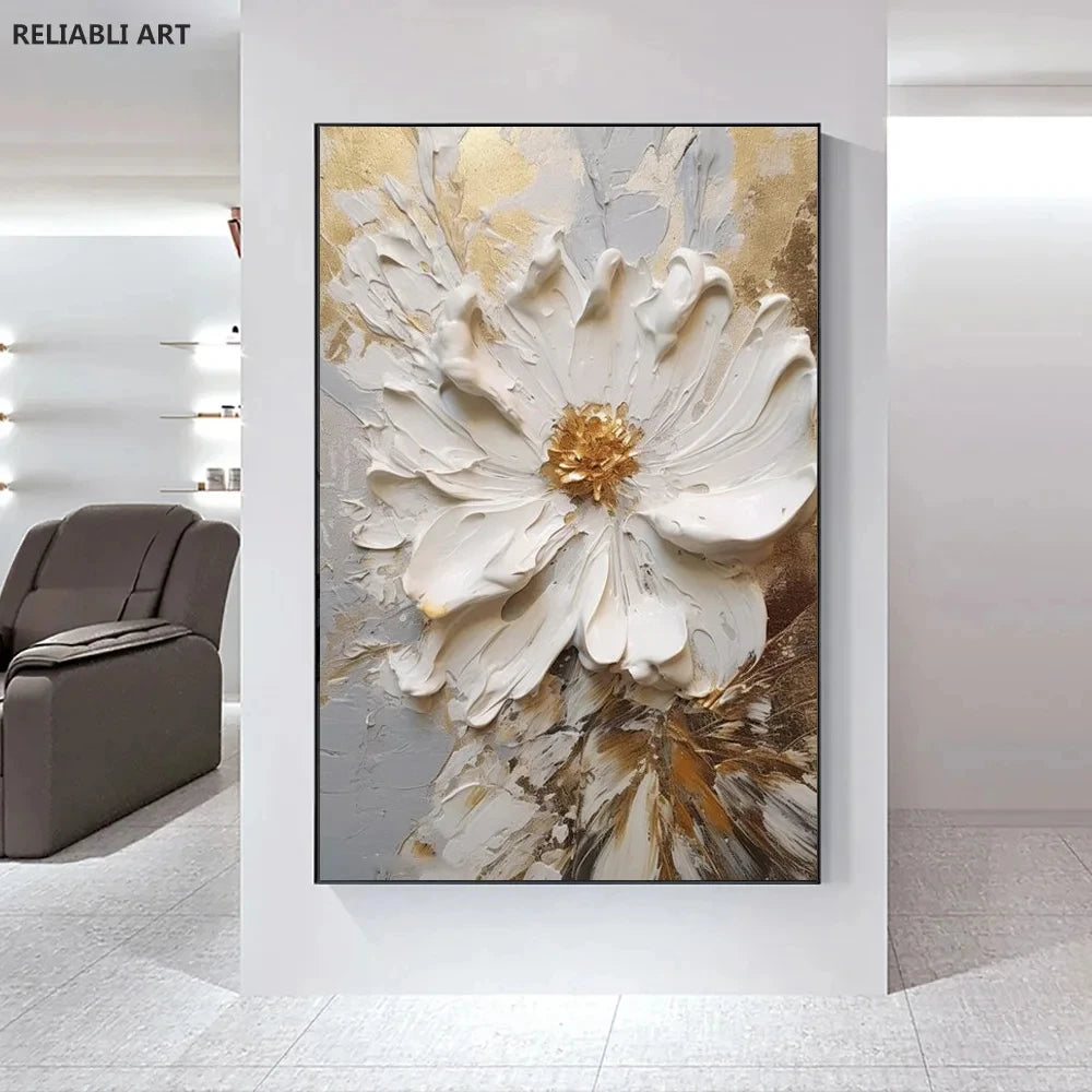 Tableau Moderne Art Fleur