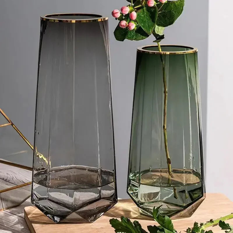 Vase en Verre Epais