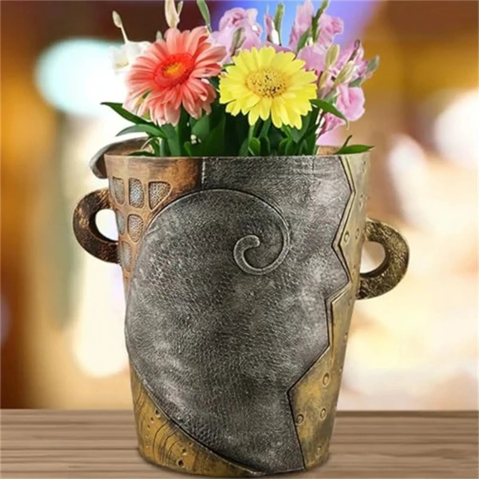Pot de Fleurs en Résine