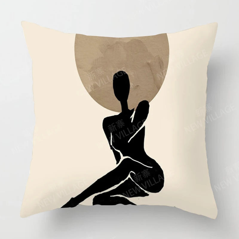 Housse de Coussin Style Nordique