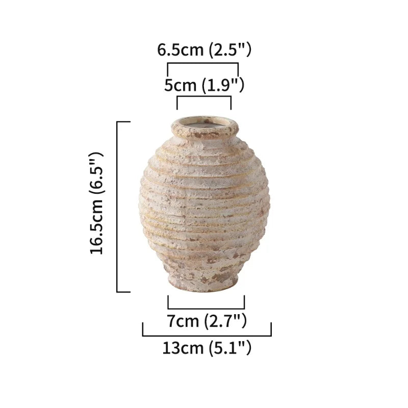 Vase en Argile brute