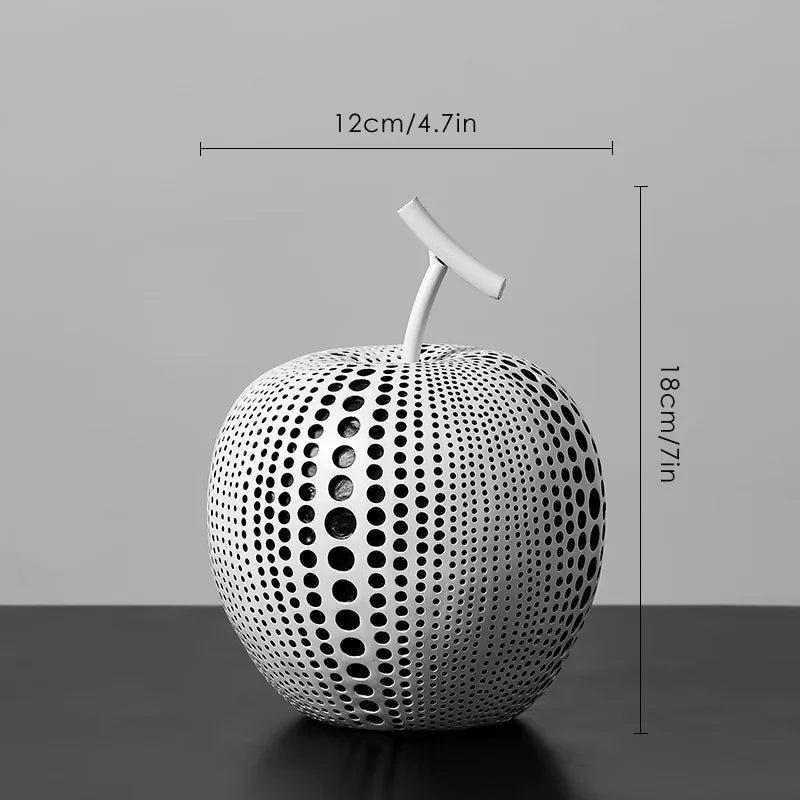 Sculpture abstraite de Pomme
