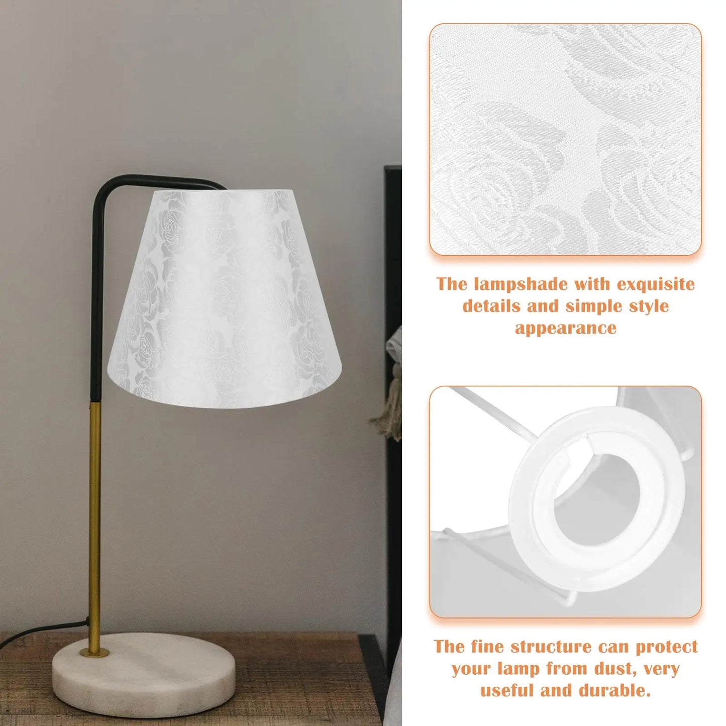 Abat Jour en Tissu Rétro