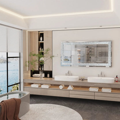 Miroir Décoratif Mural rectangulaire