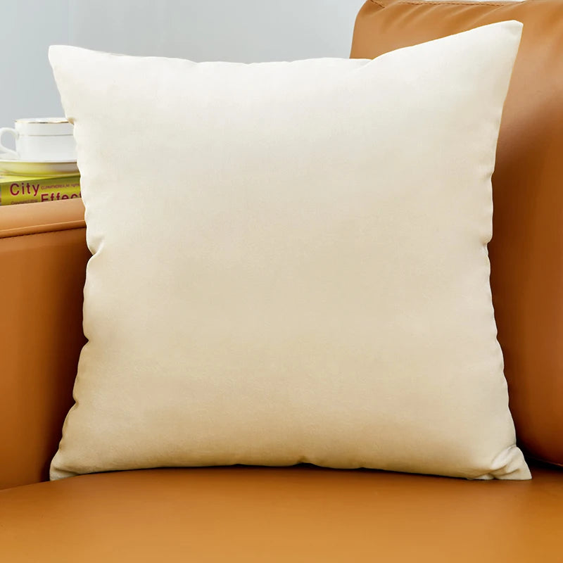Housse de coussin en velours 40×40 cm