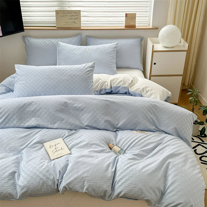Parure Housse de Couette en Jacquard