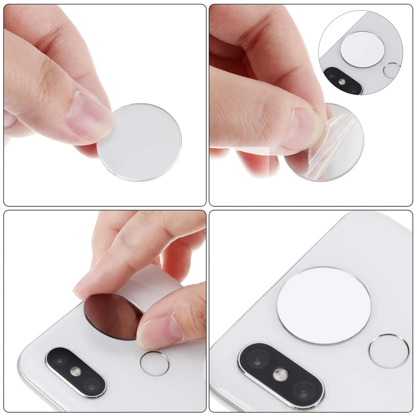 Miroir Décoratif Autocollant 3D