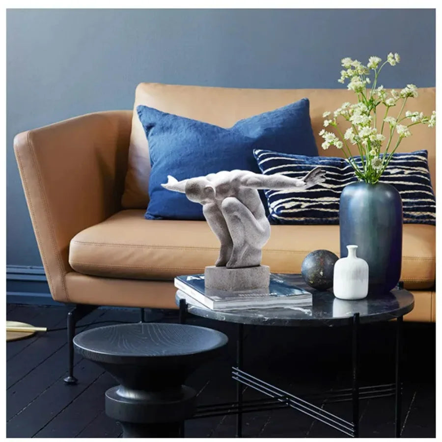 Sculpture d'art corporel Humain