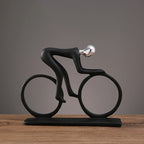 Statue de cycliste Décoration Intérieure