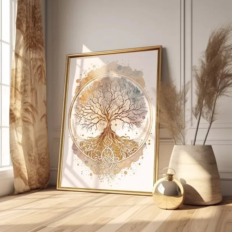 Tableau Moderne Art Spirituel