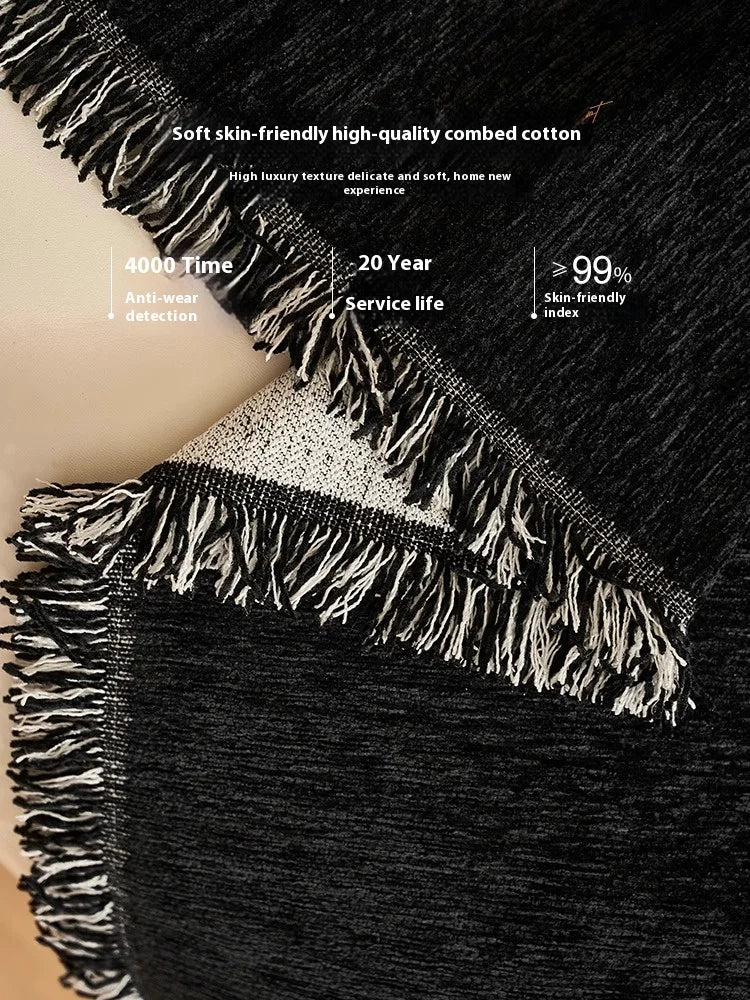 Housse de Canapé en Chenille Léopard