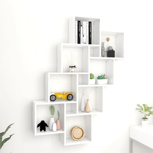 Etagère Murale Cube Blanc