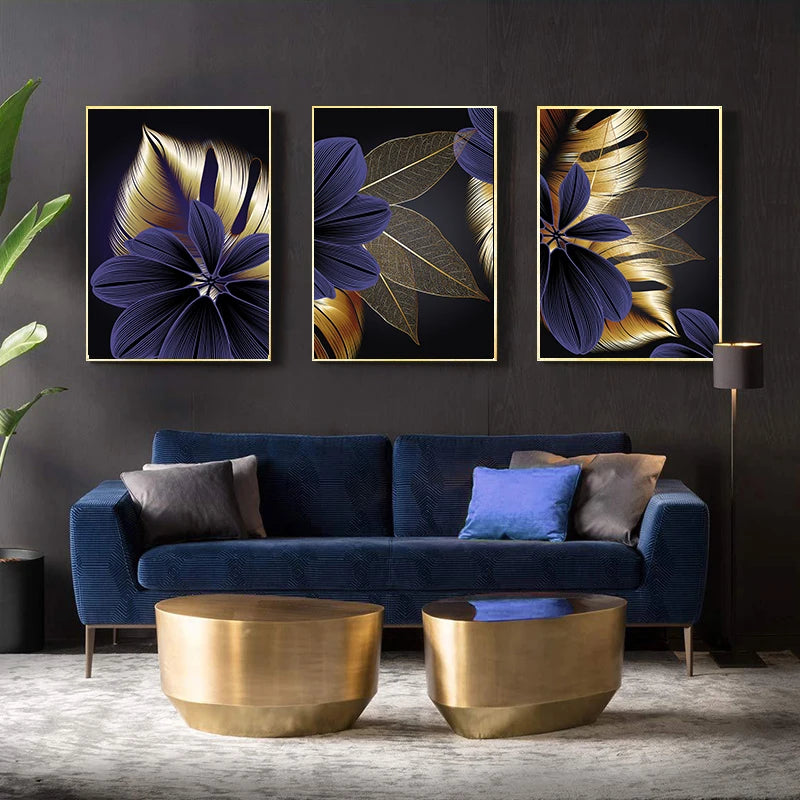 Tableau Moderne Art Fleur