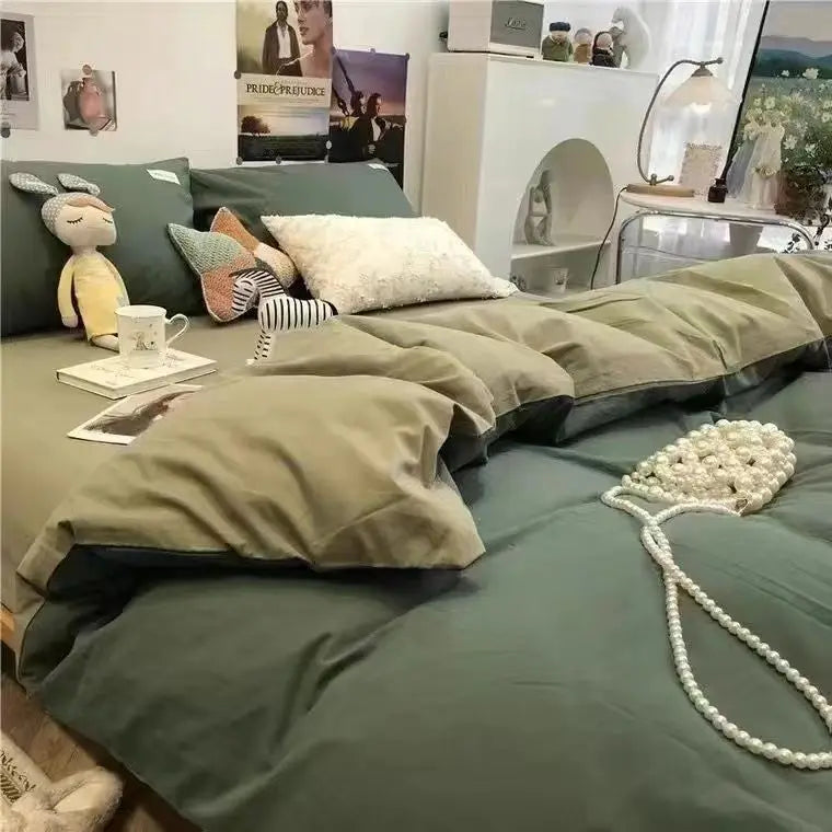 Parure Housse de Couette Style Nordique