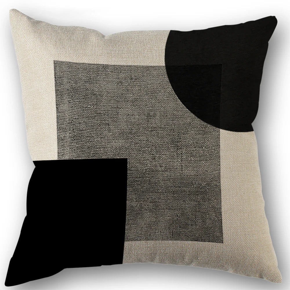 Housse de Coussin Bohème Géométrique