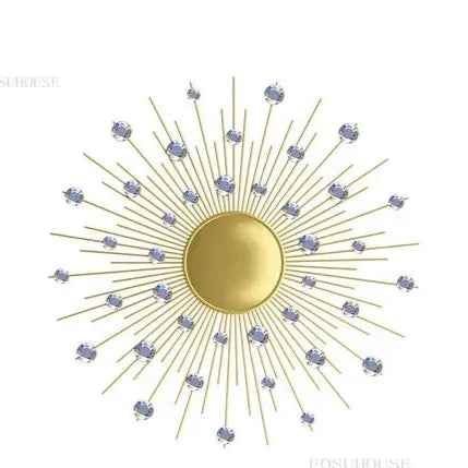 Miroir Décoratif en Métal