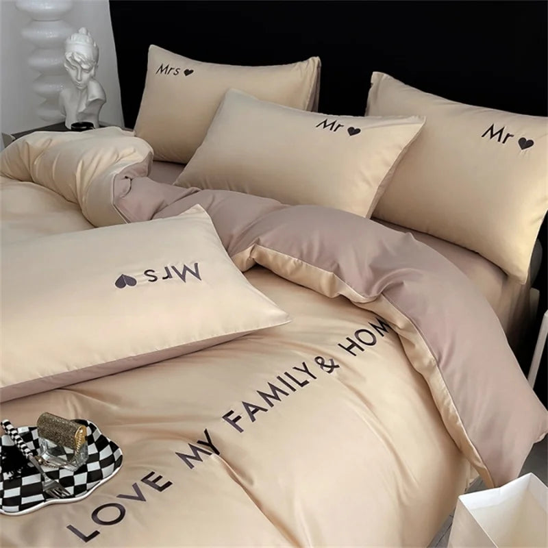 Parure Housse de Couette Style Nordique