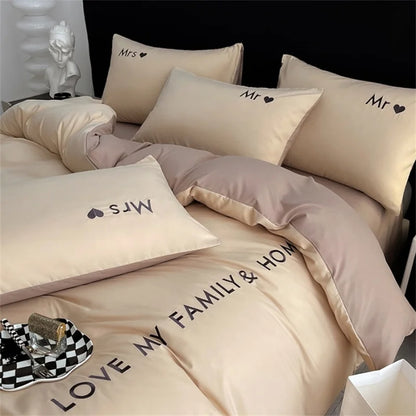 Parure Housse de Couette Style Nordique