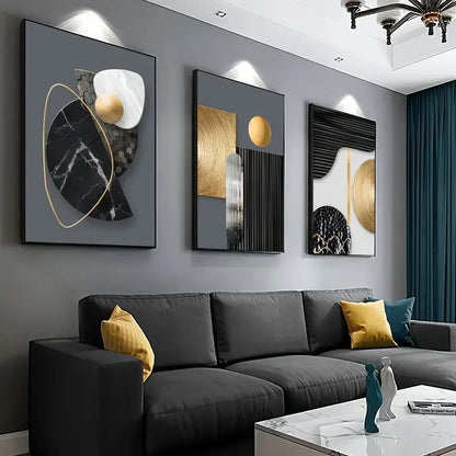 Tableau Moderne Géométrique Absraite