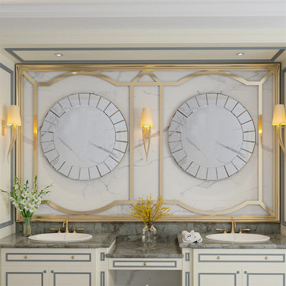 Miroir Décoratif Rond 80 cm