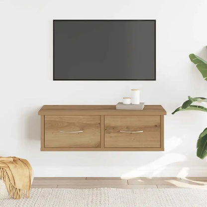 Étagère Murale et Tiroirs