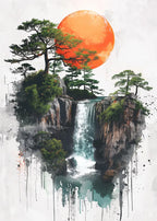 Tableau Moderne Art Asie