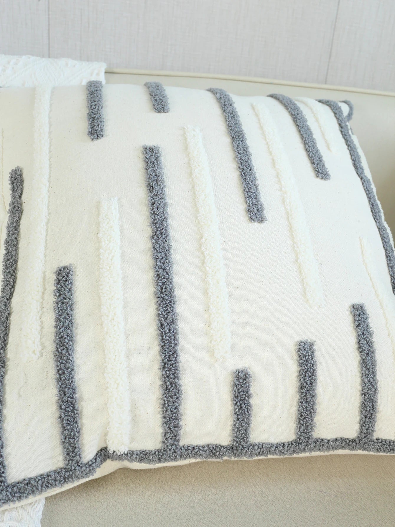 Housse de Coussin en Coton