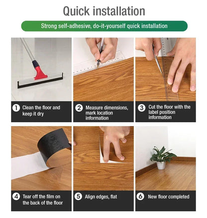 Revêtement de Sol grain de bois