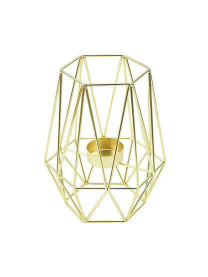 Bougeoirs votifs en Métal Hexagonal