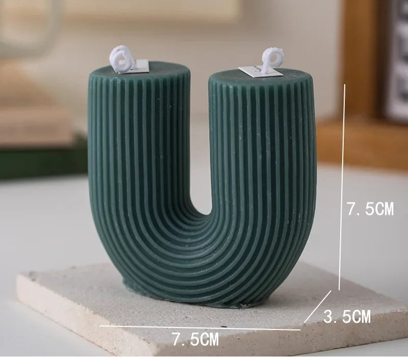 Bougie Parfumée en forme de U