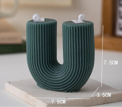 Bougie Parfumée en forme de U