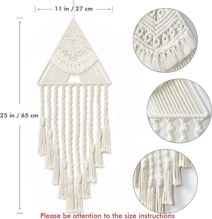 Décoration Murale en Macramé Bohème