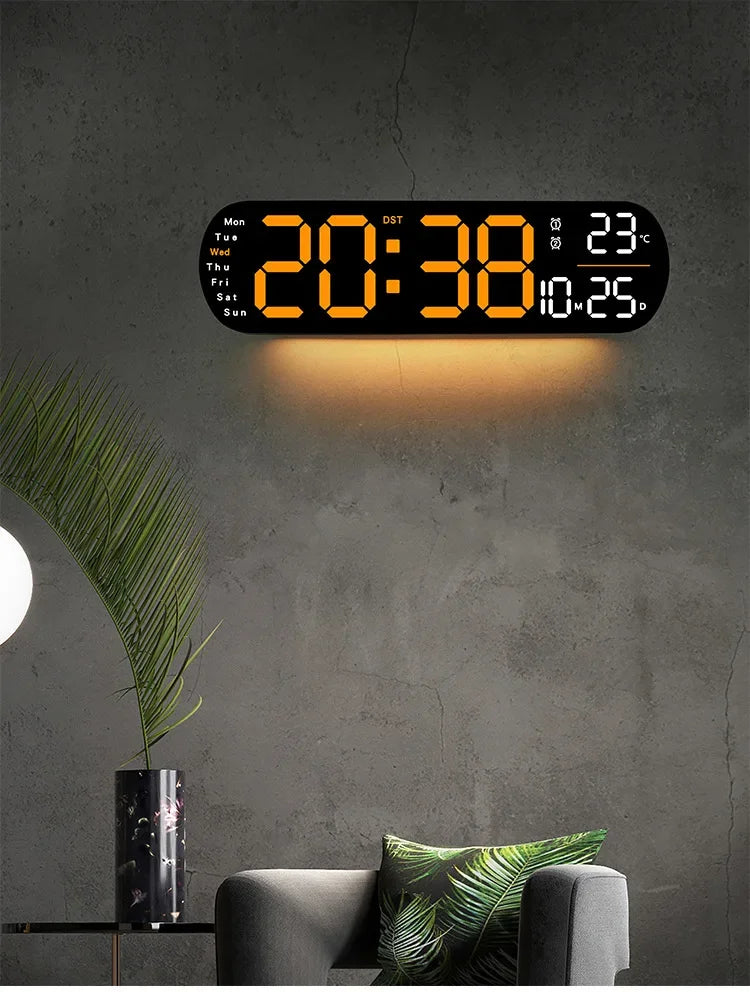 Horloge Murale numérique Led