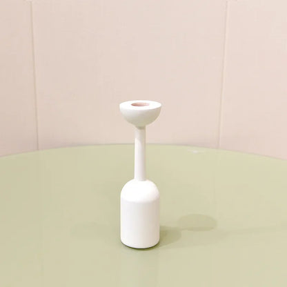 Bougeoir en Bois fait  à la main