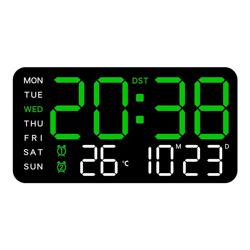 Horloge Murale numérique LED