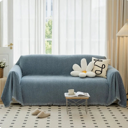 Housse de Canapé en Chenille Simple