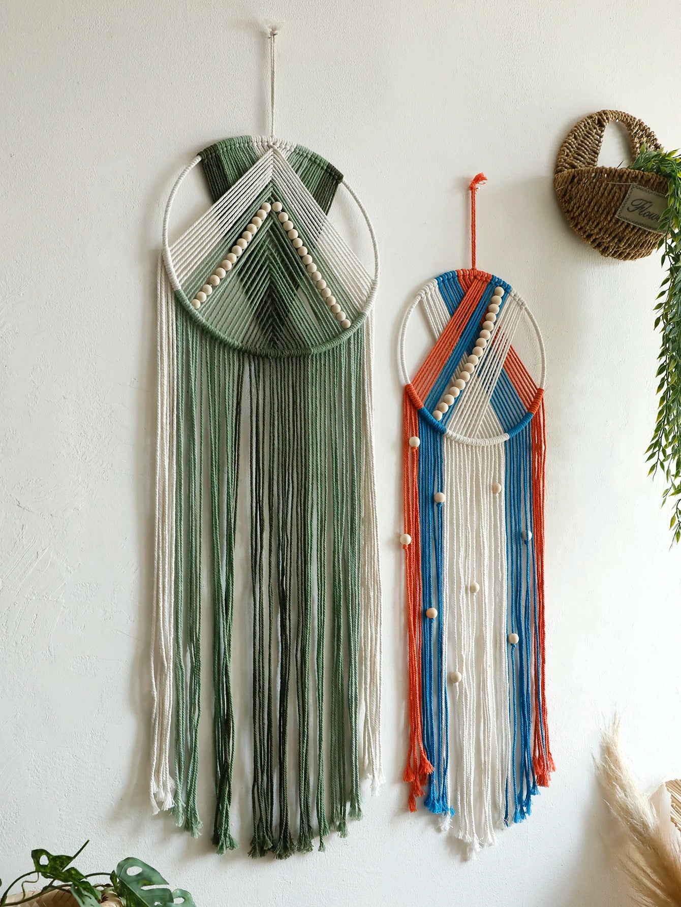 Tapisserie Murale Bohème en Macramé