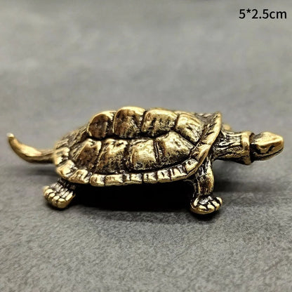 Figurine de Tortue Cuivre