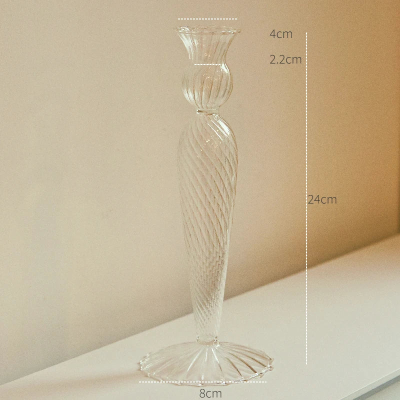 Bougeoir Moderne  en verre