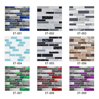 Revêtement Autocollant Mural Décoratif Mosaïque