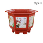 Pot de Fleur Hexagonal